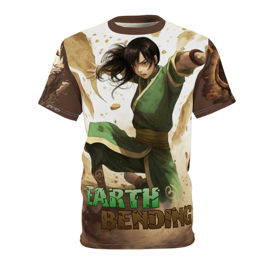 Avatar: earth bending t-shirt (unisex) Printify